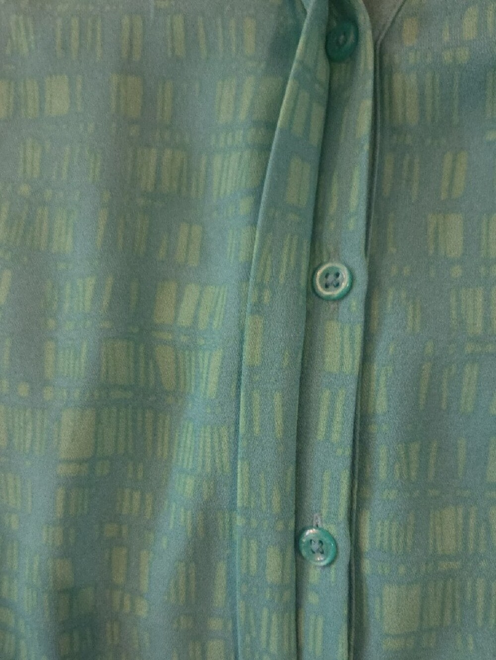 Apt. 9 Turquoise Sleeveless Button-Front Camisole - Picture 2 of 8